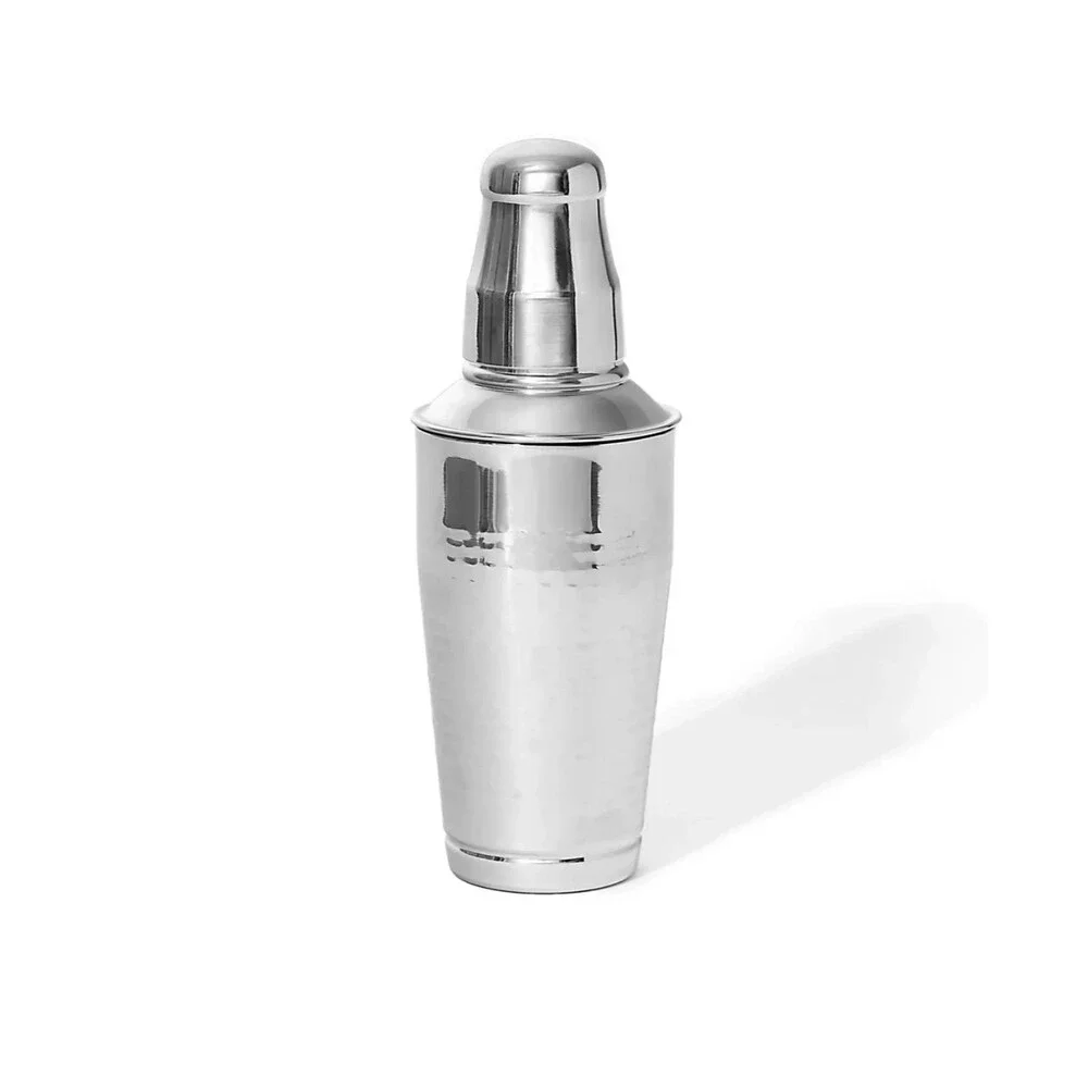 Godinger Hammered Stainless Steel 9‑Piece Barware Set – Sleek Home Bar Gift Set